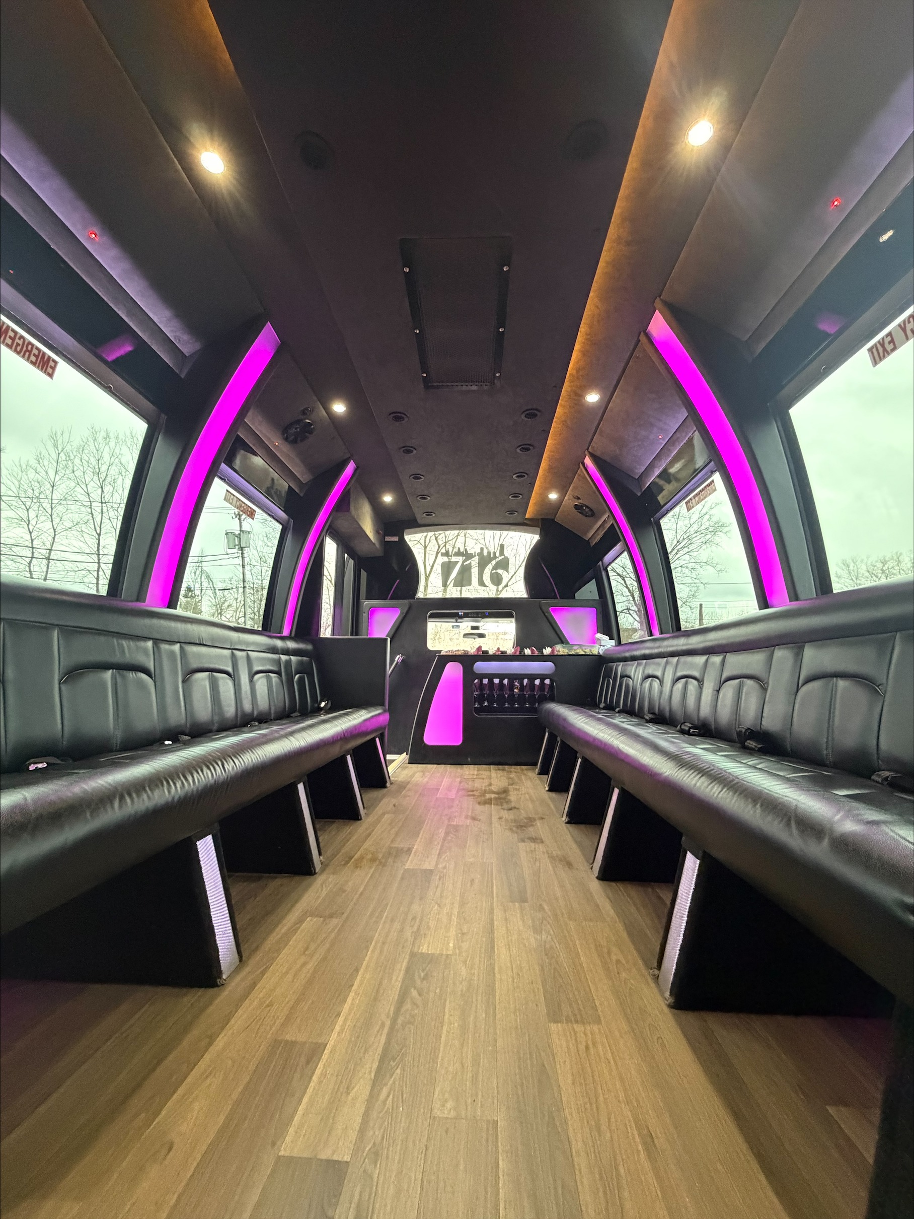 716 Limousine Fleet - gallery image of 20 pax luxury limousine buses