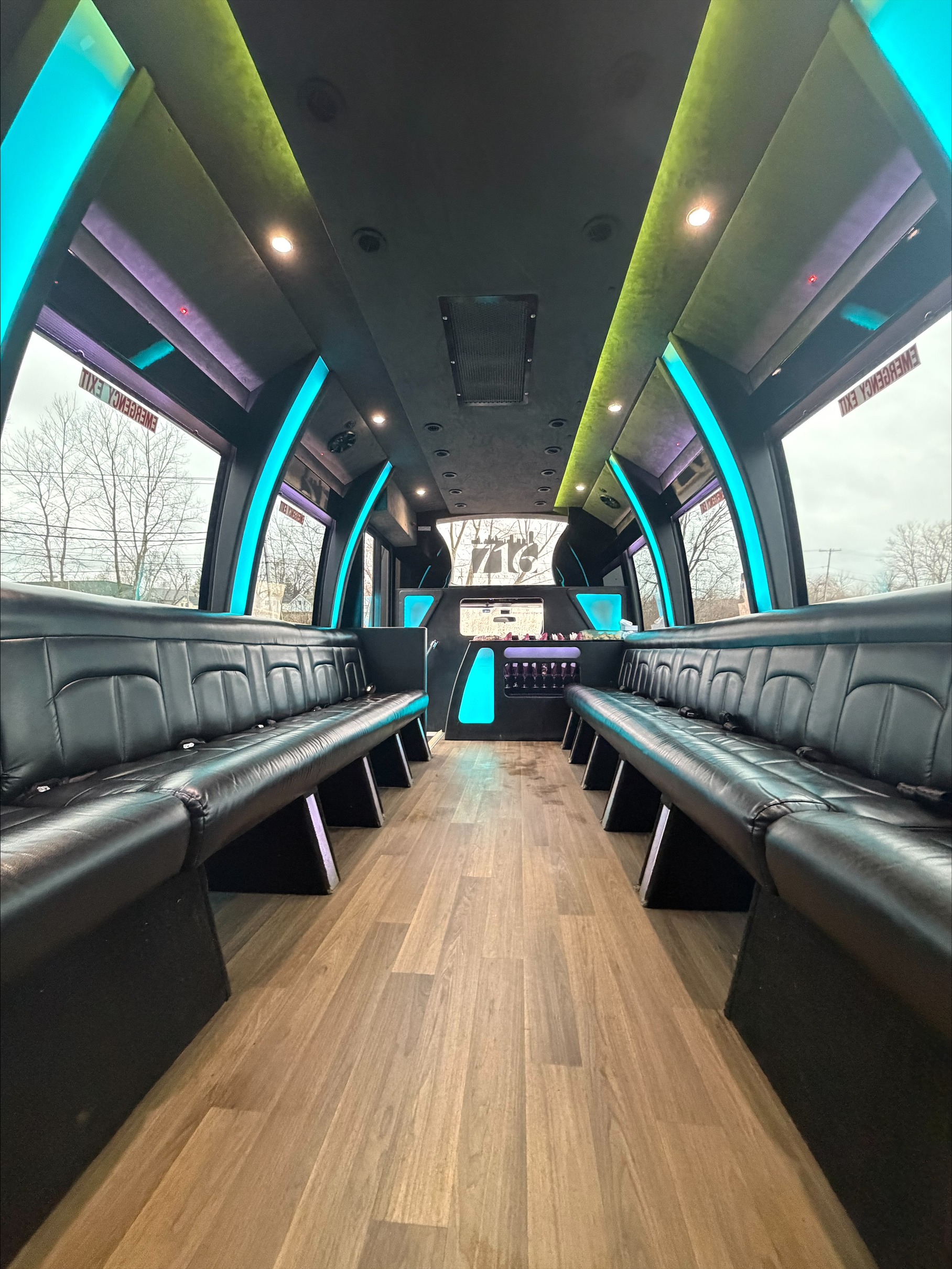 716 Limousine Fleet - gallery image of 20 pax luxury limousine buses