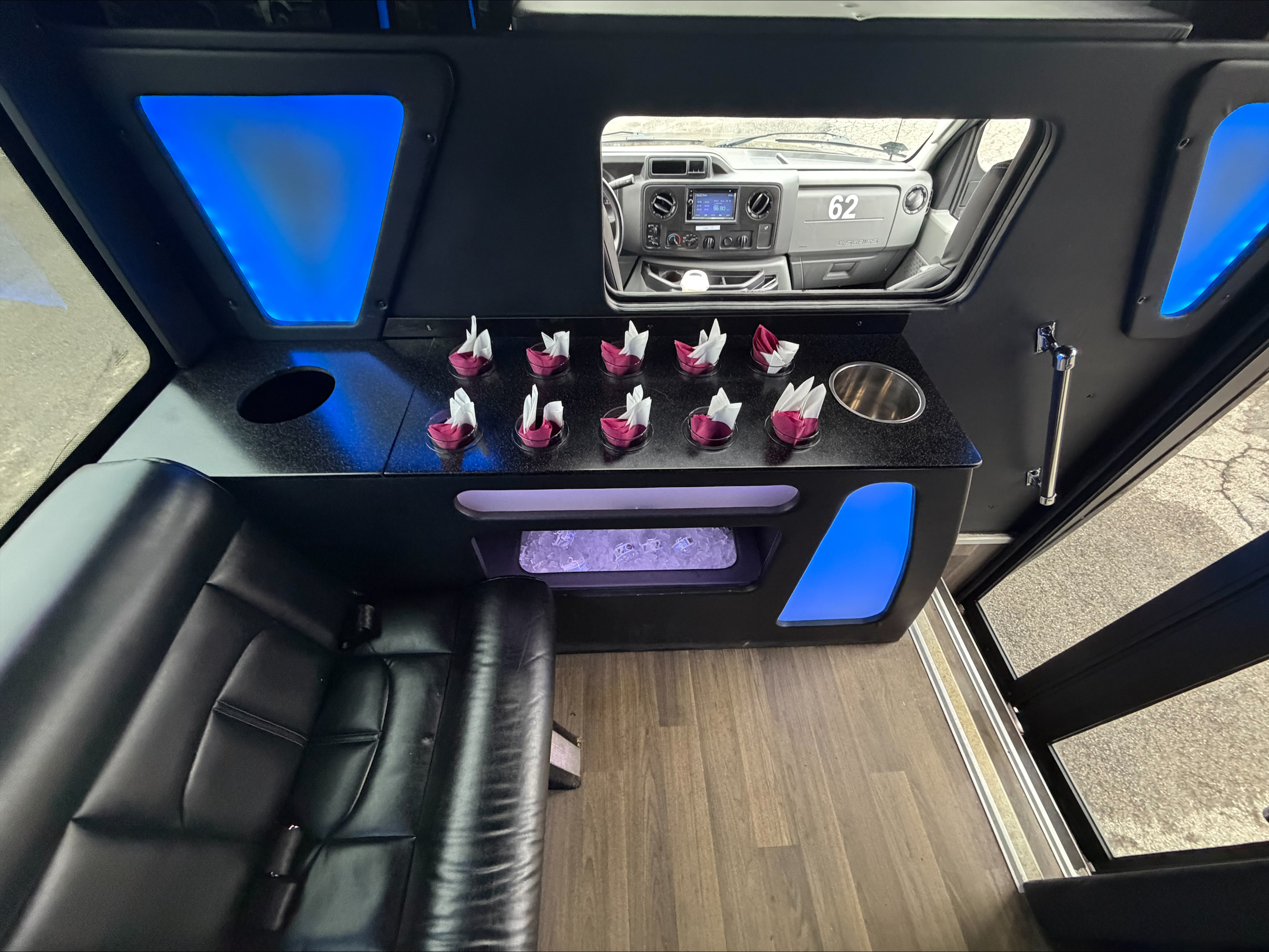 716 Limousine Fleet - gallery image of 20 pax luxury limousine buses